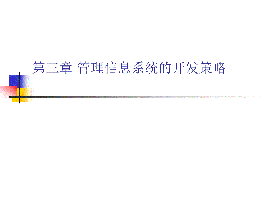 管理信息系统的开发策略_第1页