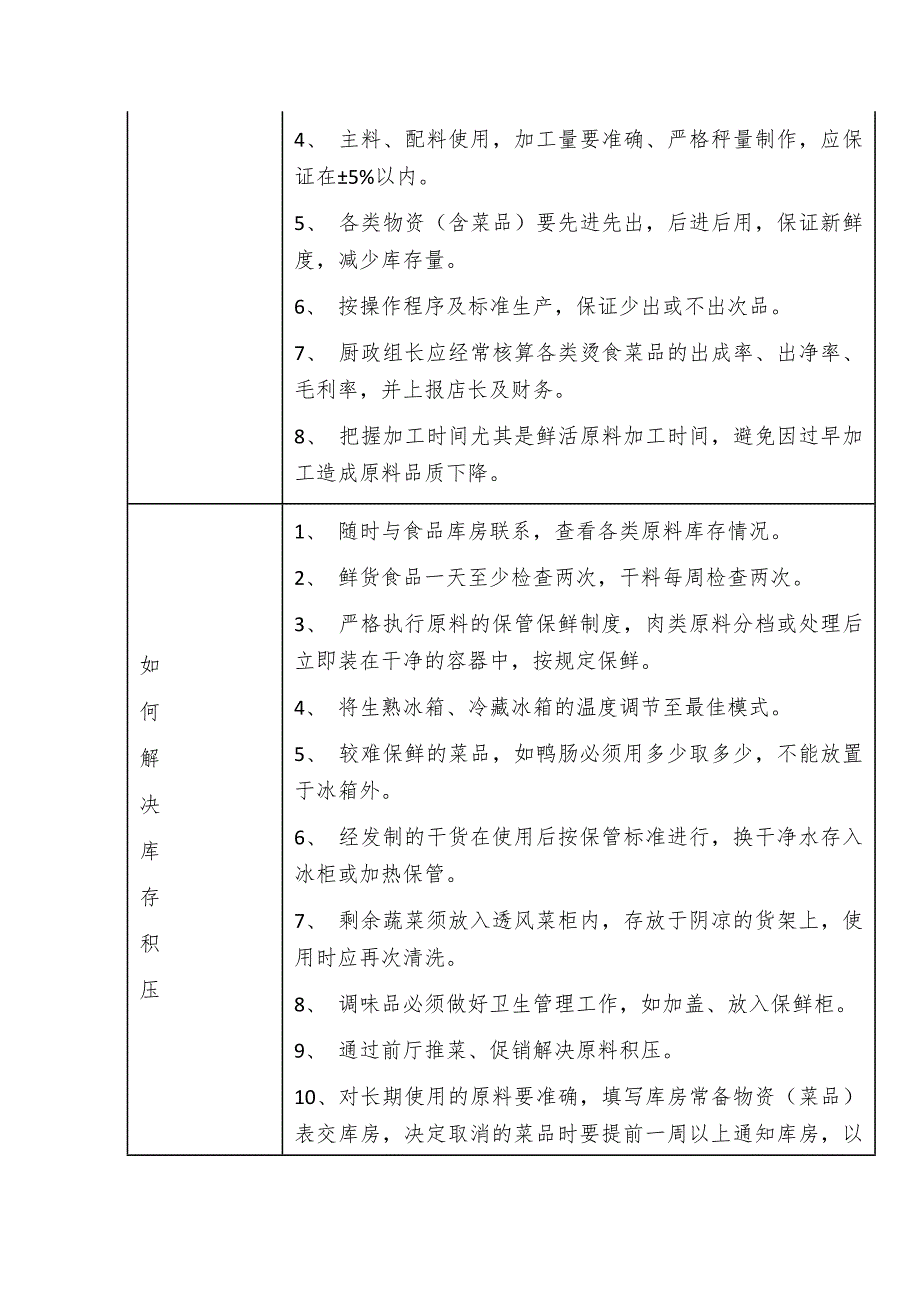 中央厨房管理制度程序及标准_第4页