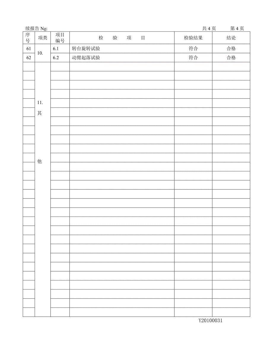 挖掘机检验报告.doc_第5页